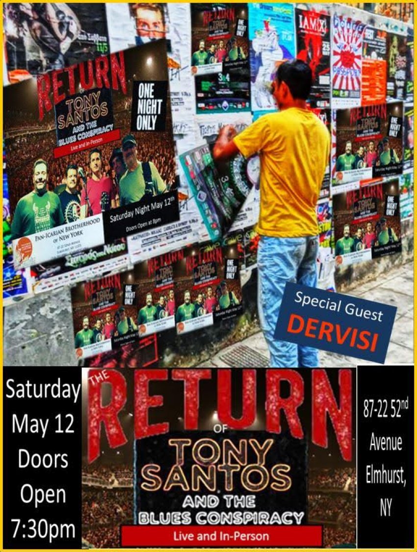 [Tony Santos in Elmhurst, New York]